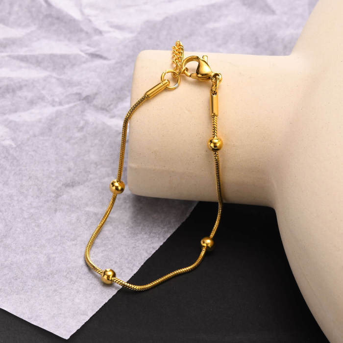 Wholesale Stainless Steel Discs Chain Necklace