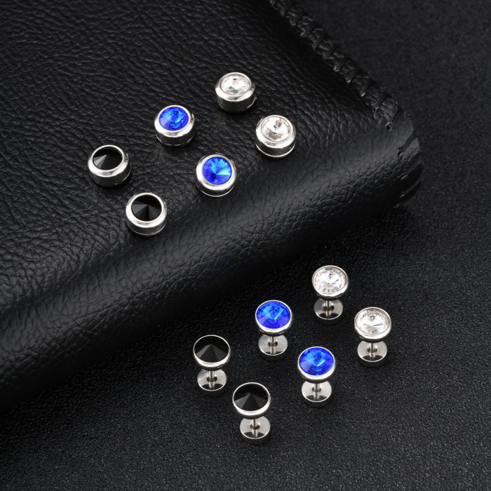 Stainless Steel Crystal Ear Clip Wholesale