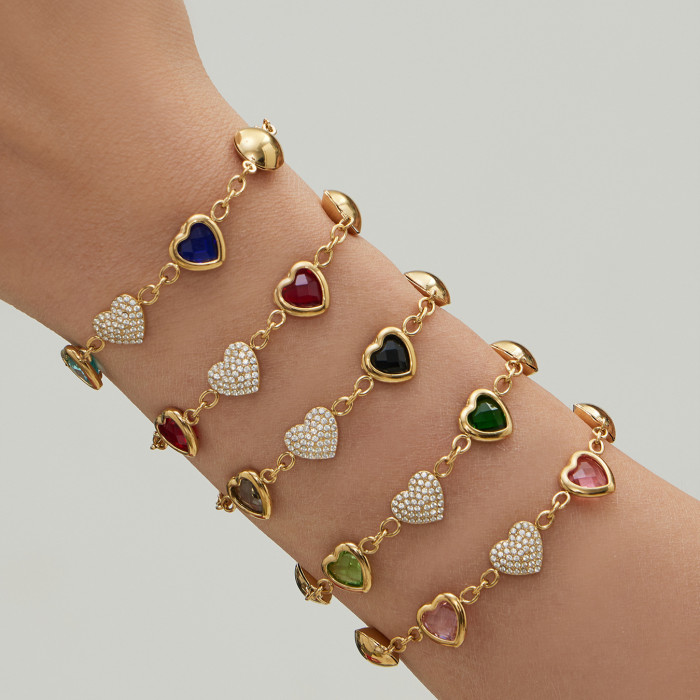 Wholesale Stainless Steel Beaded Gemstone Collection