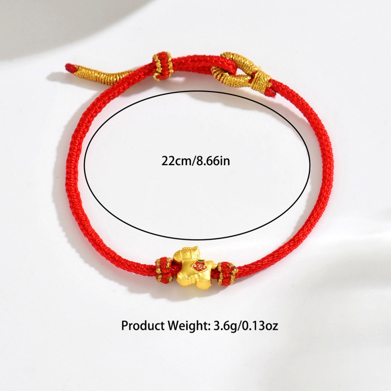 Wholesale Traditional Chinese Lucky Red String Bracelet