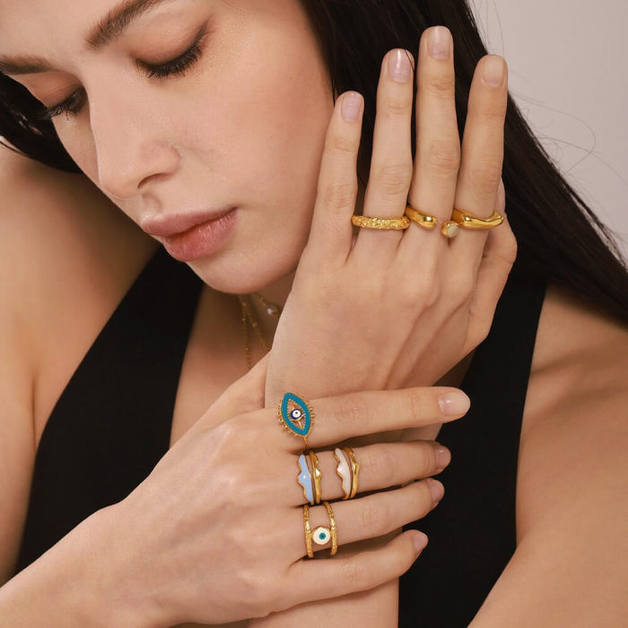 Wholesale Stainless Steel Women Rings