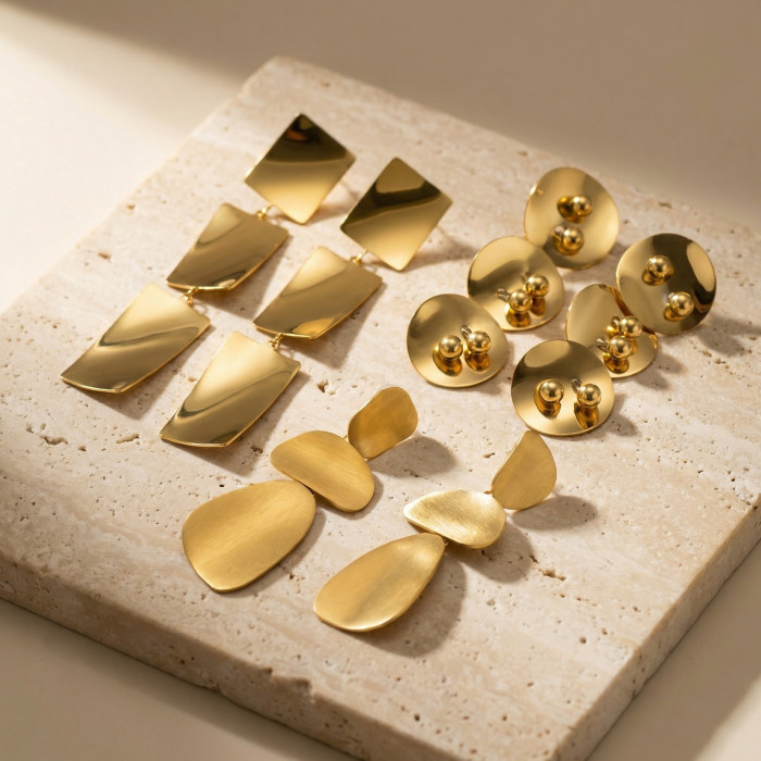 Wholesale Stylish and Unique Stainless Steel Earrings