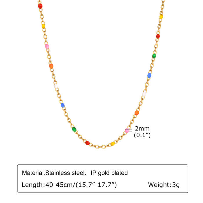 Wholesale Stainless Steel Millet Bead Bracelet