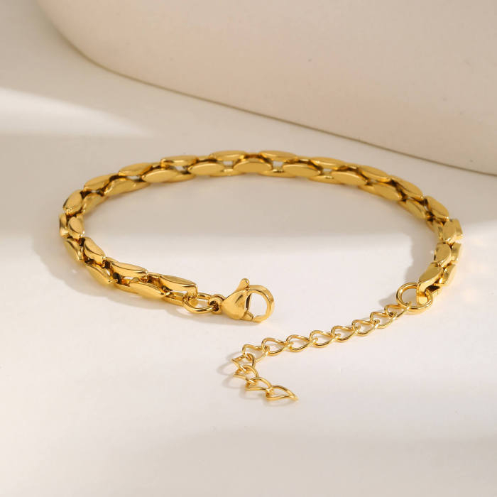 Wholesale Stainless Steel Chain Couple Bracelet