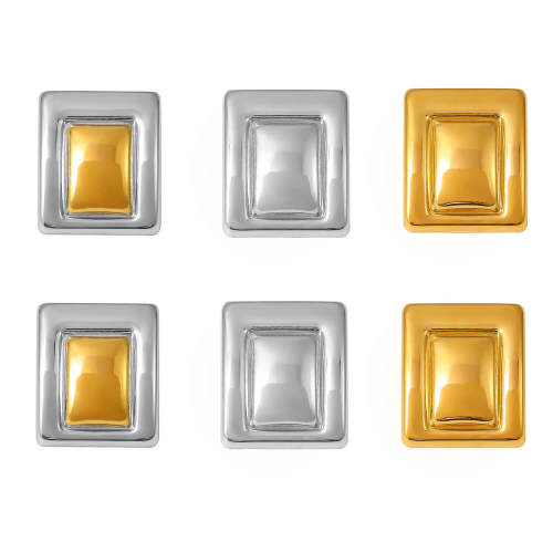Wholesale Stainless Steel Framed- Stud Earrings