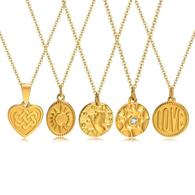 Wholesale Stainless Steel Women Pendant Neckalces