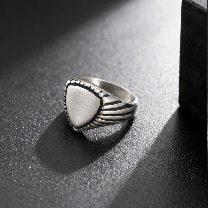 Wholesale Stainless Steel Guitar Pick Ring