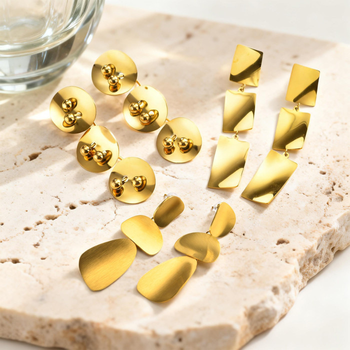Wholesale Stylish and Unique Stainless Steel Earrings