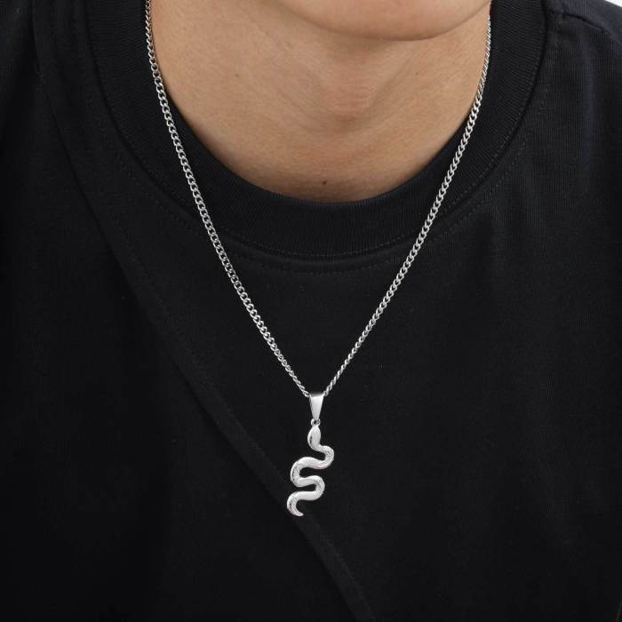 Wholesale Stainless Steel Snake Pendants
