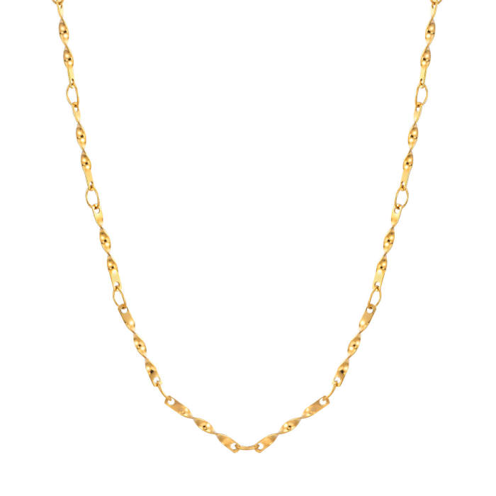 Wholesale Stainless Steel Women Chain Necklaces