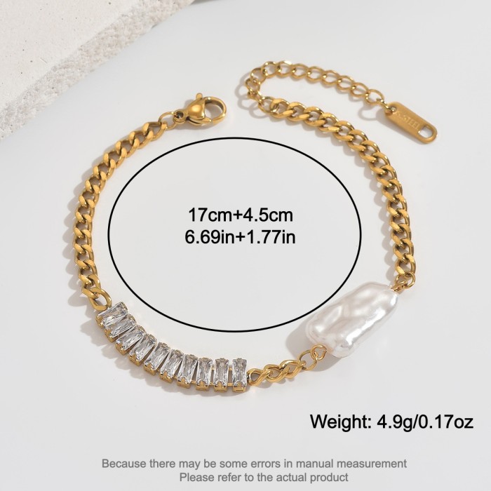 Wholesale Stainless Steel Mixed-Chain Bracelet Set