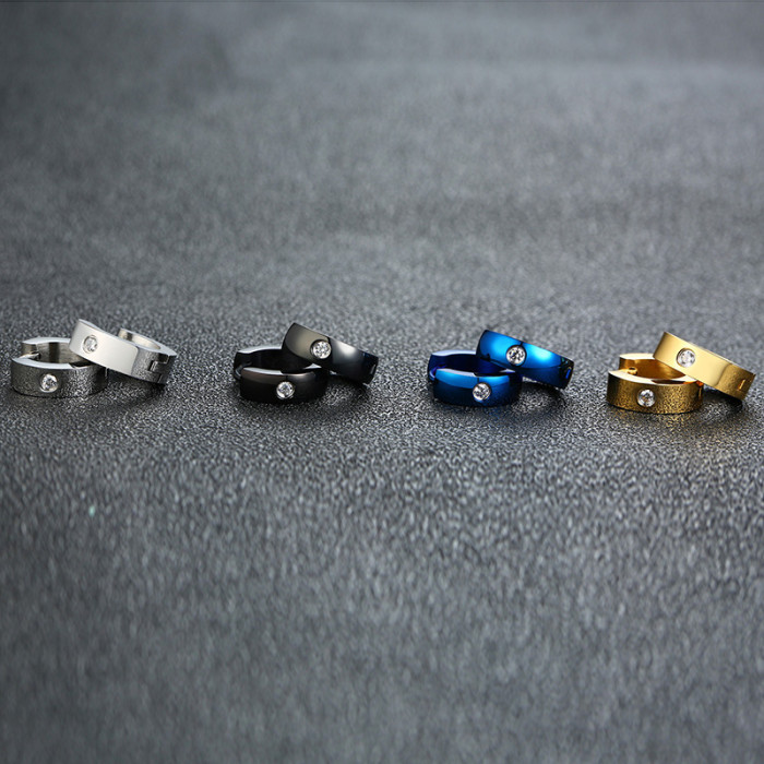 Wholesale Stainless Steel Huggie Earring Charms