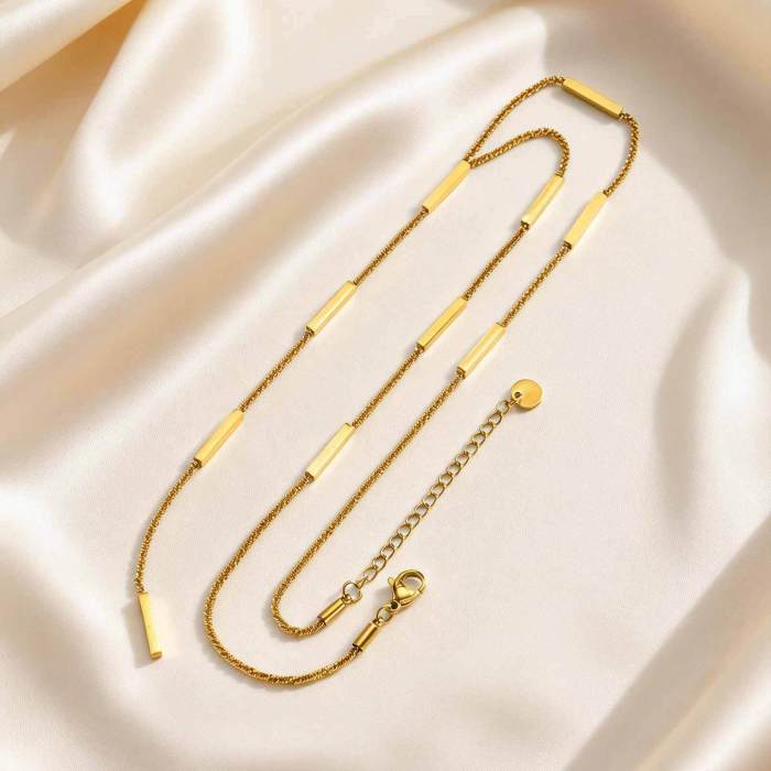 Wholesale Stainless Steel Minimalist Y-Necklace