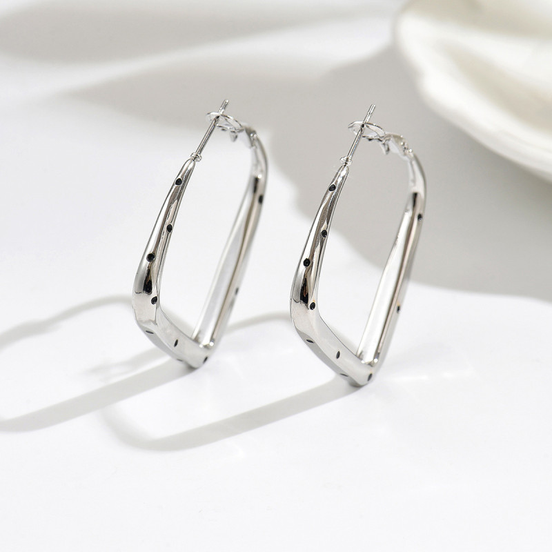 Wholesale Stainless Steel Chunky Hoop Earrings