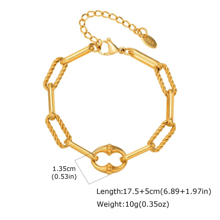 Wholesale Stainless Steel Cross Bow Infinity CZ Bracelet