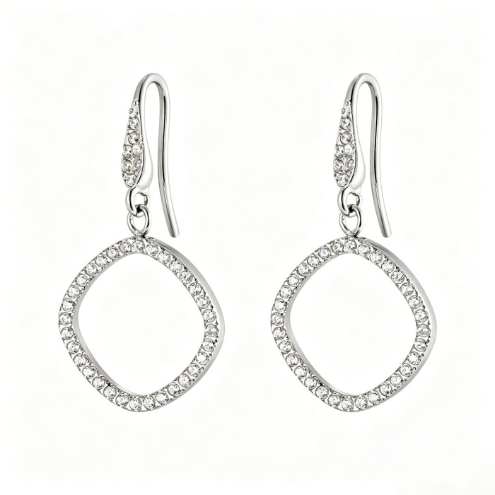 Wholesale Stainless Steel Geometric Drop Earrings