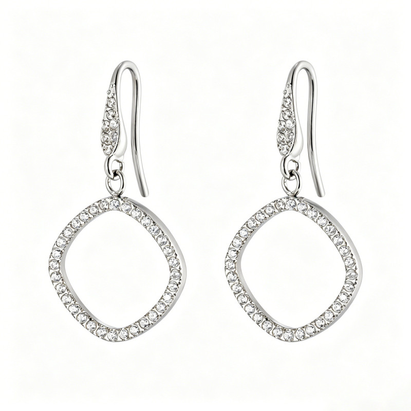 Wholesale Stainless Steel Geometric Drop Earrings