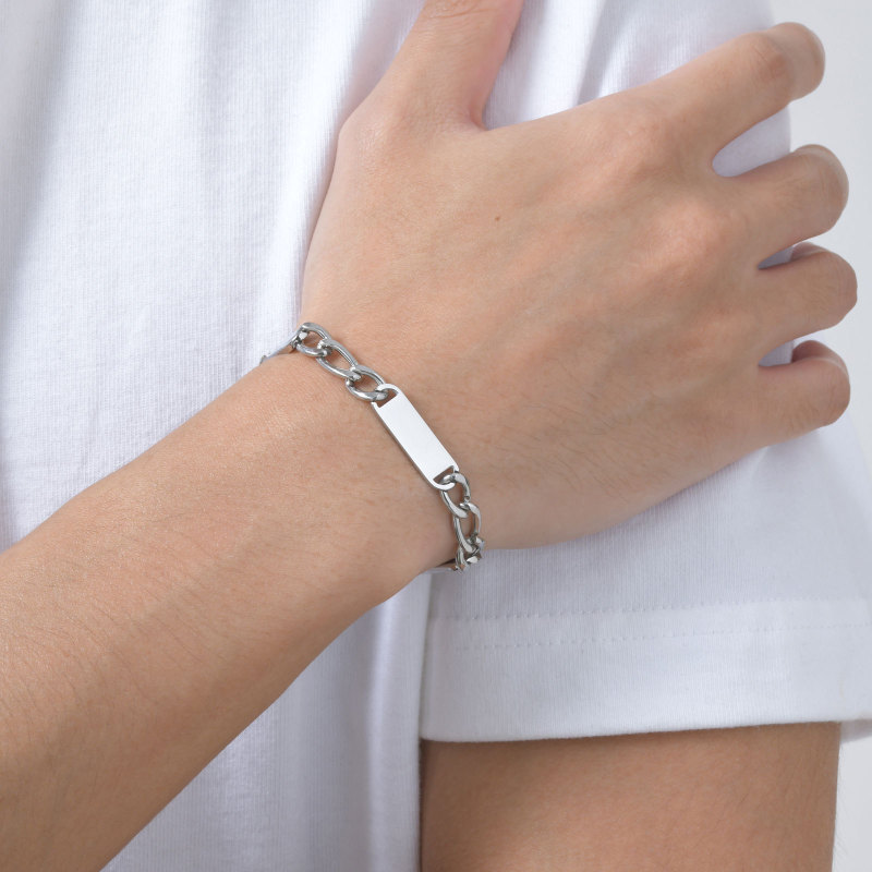 Wholesale Stainless Steel Blank Engravable Bracelet