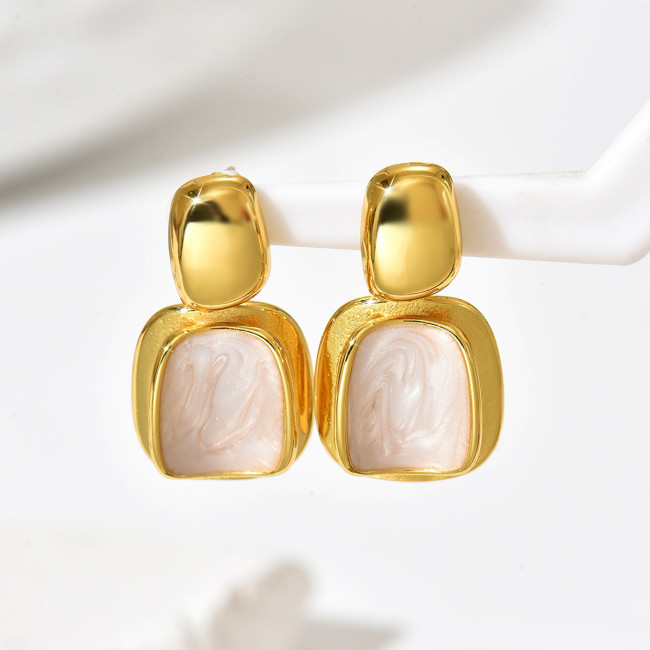 Wholesale Vintage Enamel Drop Earrings