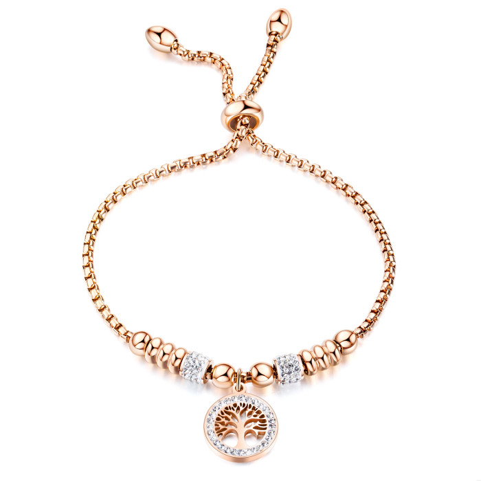 Wholesale Stainless Steel Tree of Life Bracelet Benefits