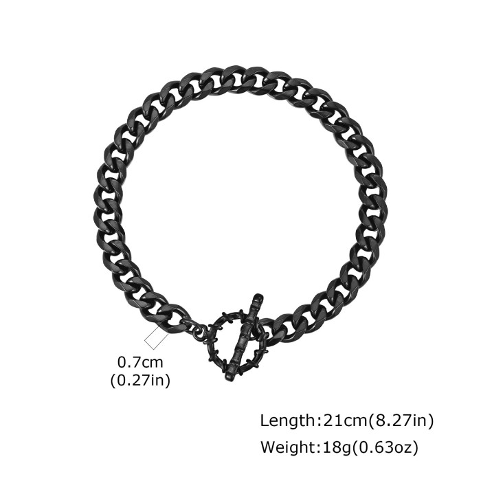Wholesale Stainless Steel OT Clasp Bracelet