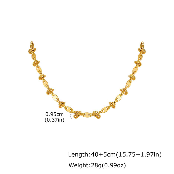 Wholesale Gold Plated Chain Necklace for Women
