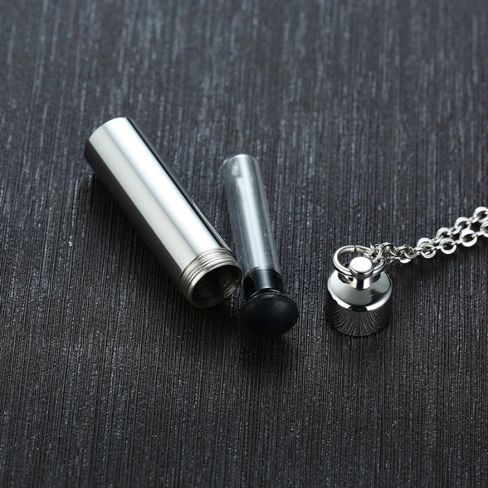 Wholesale Stainless Steel Minimalist Bar Urn Pendant