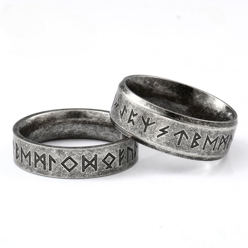 Wholesale Stainless Steel Viking Wedding Rings