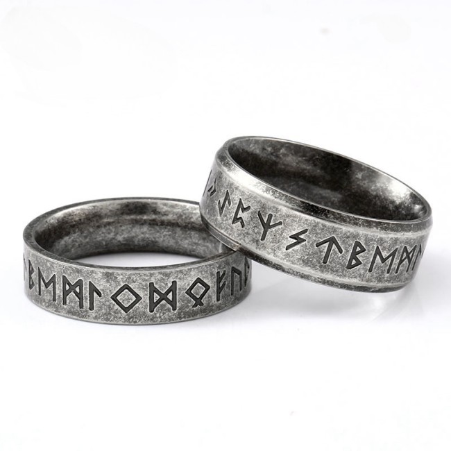 Wholesale Stainless Steel Viking Wedding Rings