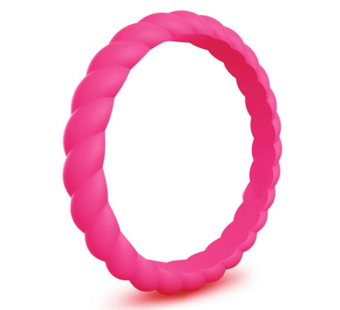 Wholesale Womens Braided Silicone Ring