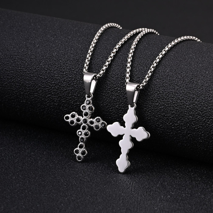 Wholesale Stainless Steel Gothic Cross Pendant