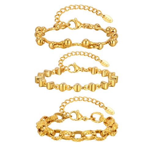 Wholesale Stainless Steel Handmade Chain Bracelet