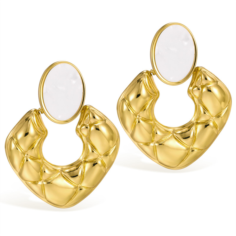 Wholesale Stainless Steel Luxury Earrings