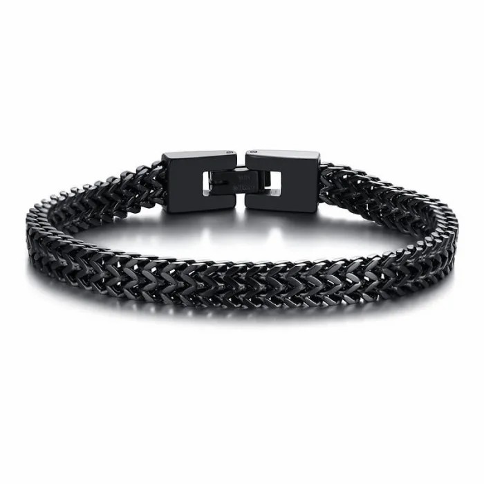 Wholesale Mens Stainless Steel Keel Chain Link Bracelet Wristband Bangle
