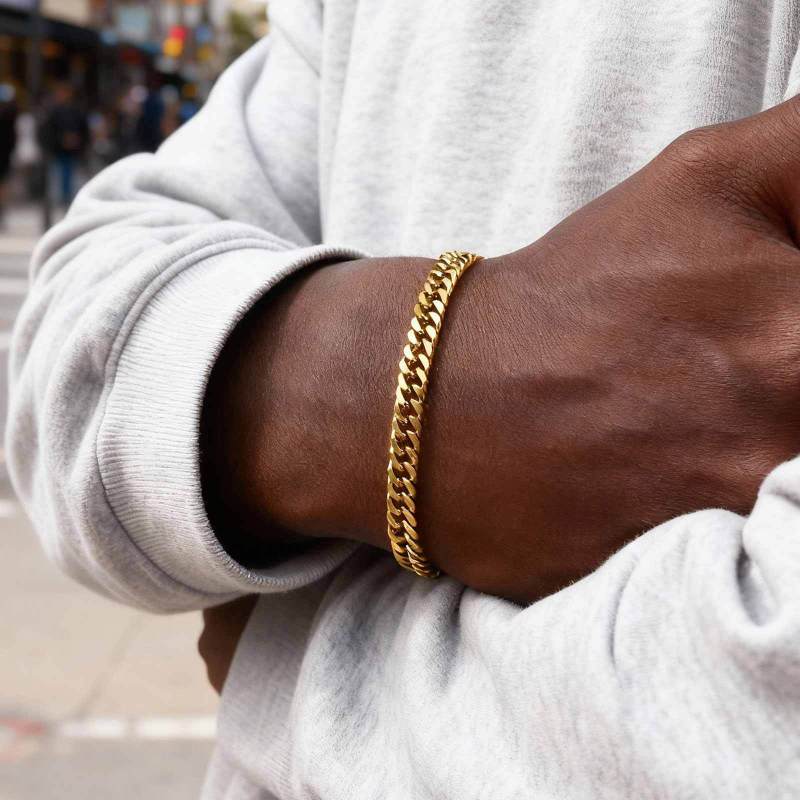 Wholesale Stainless Steel Cuban Link Bracelet