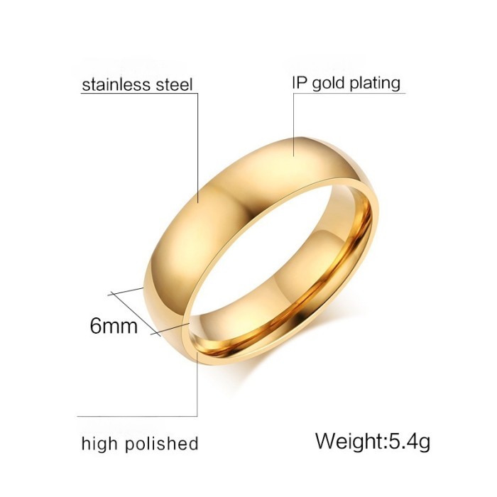 Wholesale Stainless Steel Couple's Double Heart Ring