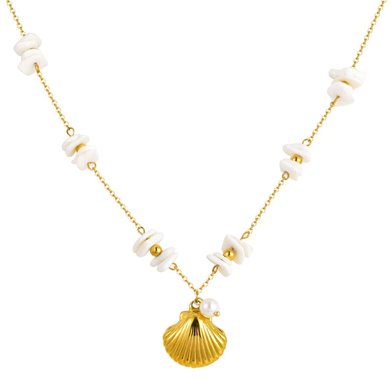 Wholesale Stainless Steel Starfish Pendant Necklace