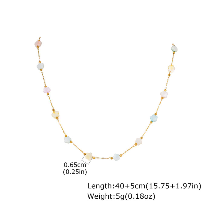 Wholesale Stainless Steel Colorful Bracelet Necklace