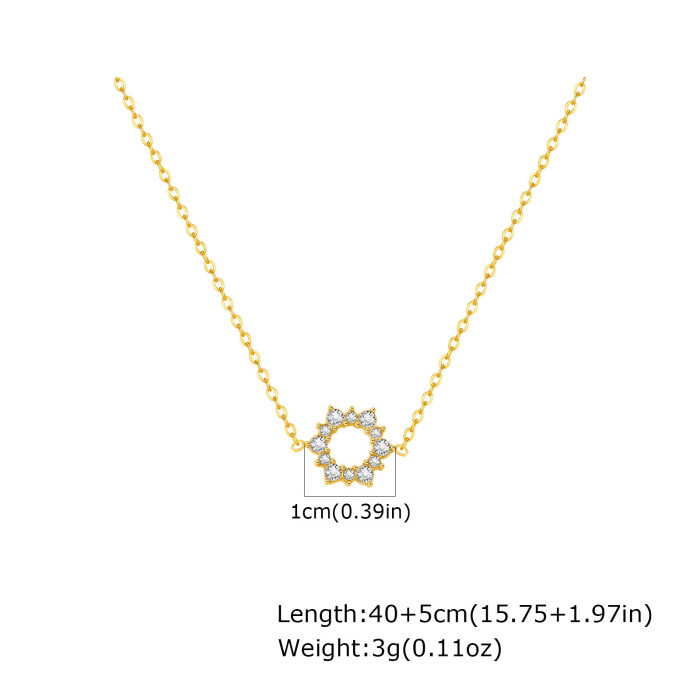 Wholesale Stainless Steel Zirconia Flower Bracelet