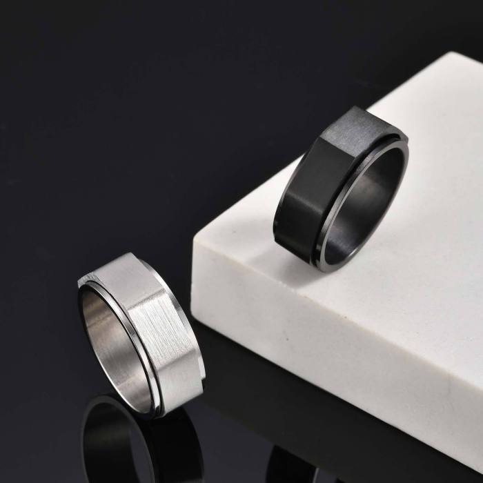 Wholesale Stainless Steel Nut Spinner Ring