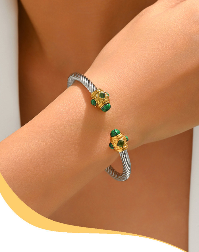 Wholesale Vintage Cable Wire Cuff Bracelet