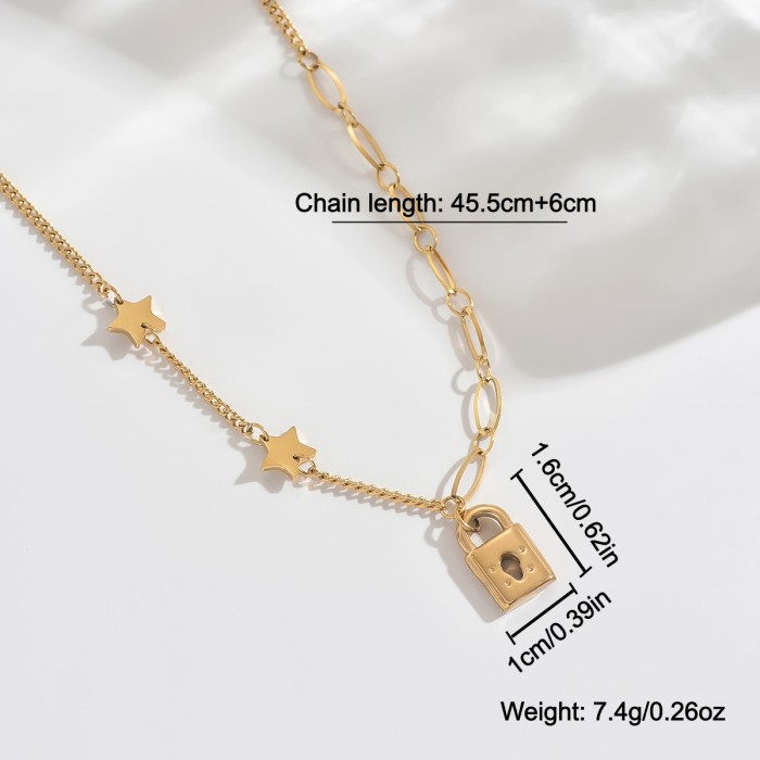 Wholesale Stainless Steel Minimalist Layering Necklace