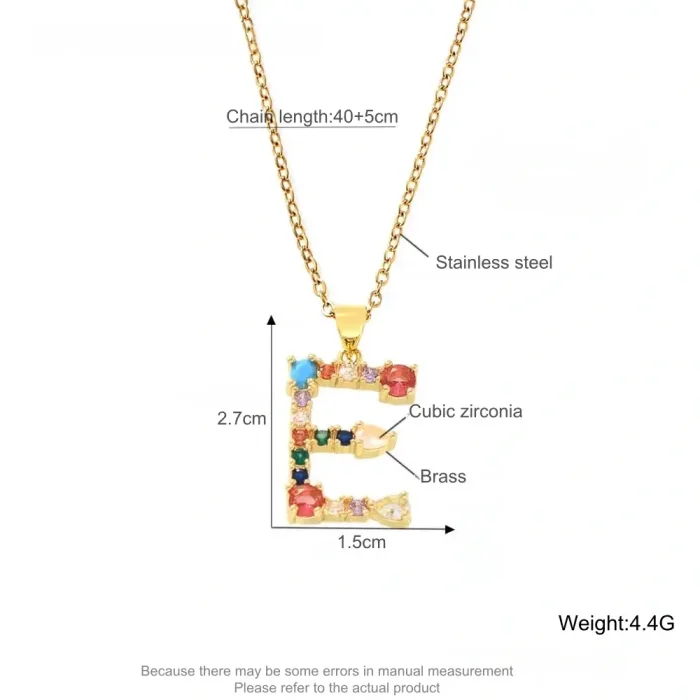 Wholesale Copper Colorful CZ Pendant
