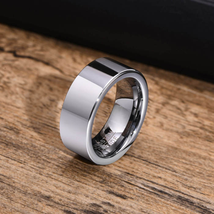 Wholesale Classic 8mm Tungsten Carbide Ring