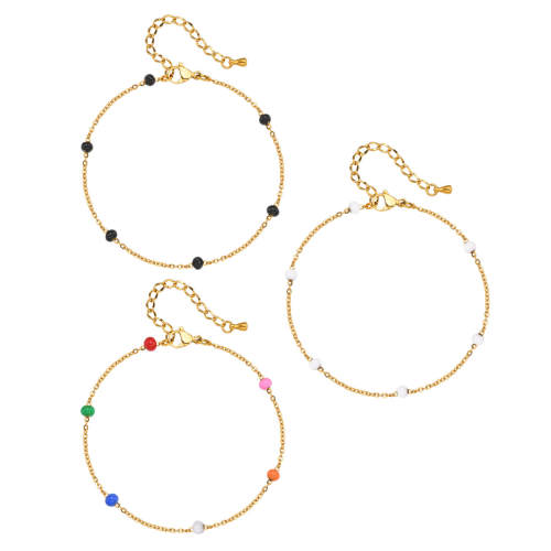 Wholesale Stainless Steel Colorful Foot Chain