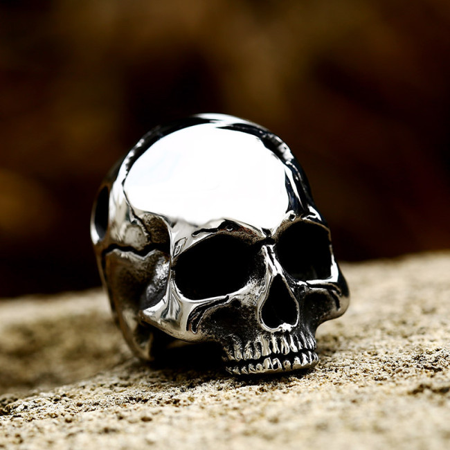 Wholesale Stainless Steel Polished Skull Pendant