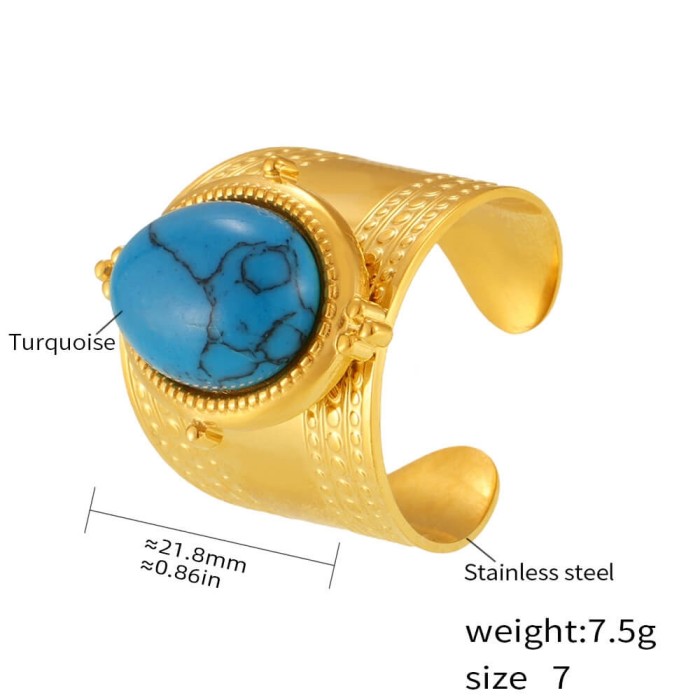 Wholesale Ins Style Stainless Steel Rings