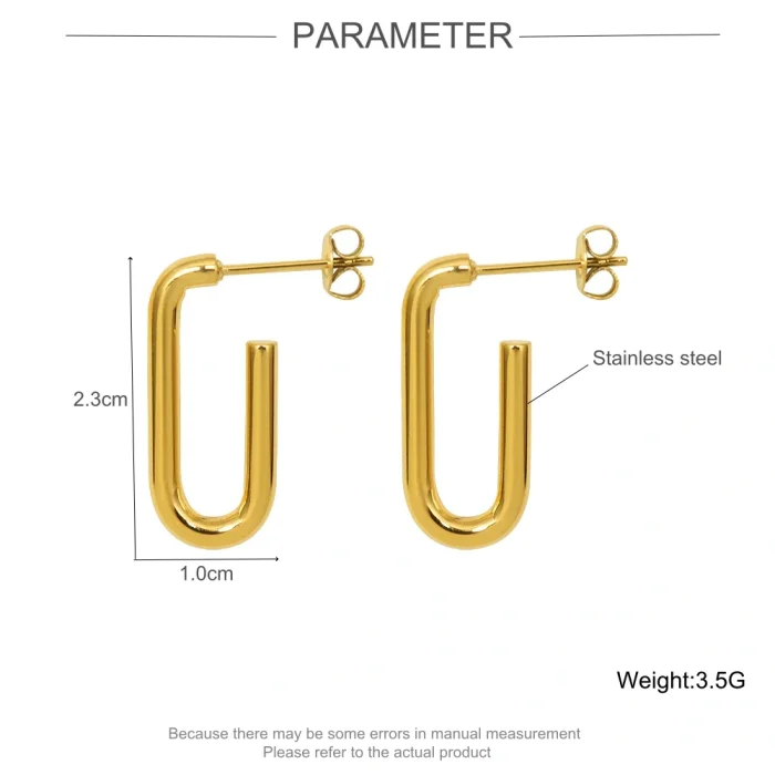 Wholesale Stainless Steel Women Fashion Earring
