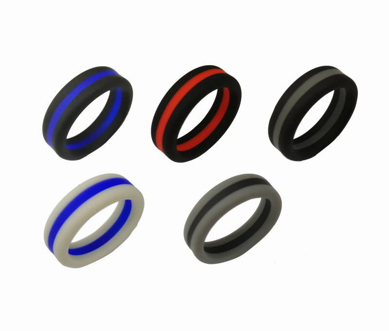 Wholesale Best Breathable Silicone Wedding Ring