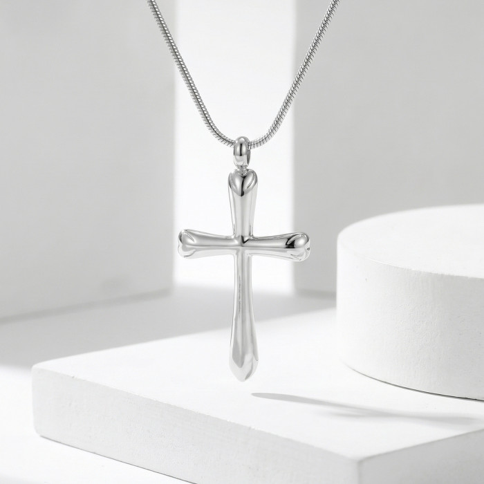 Wholesale Stainless Steel Minimalist Cross Pendant